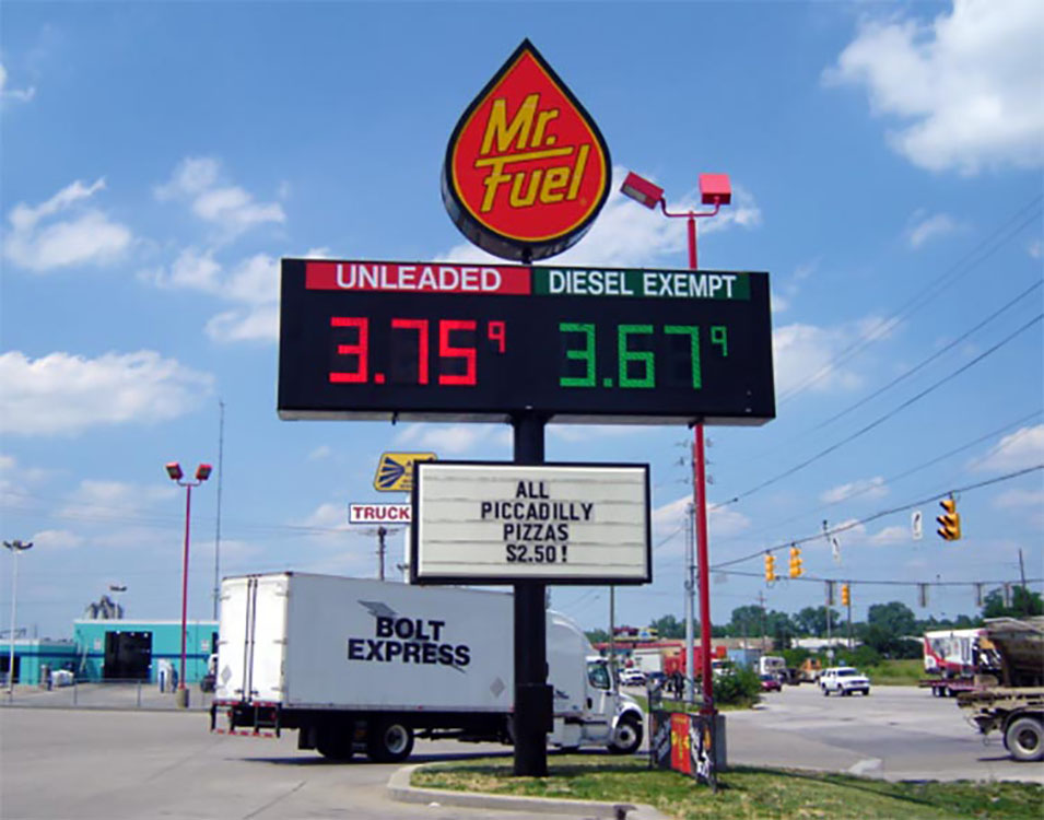 Truck Stops Headrick Signs and Graphics